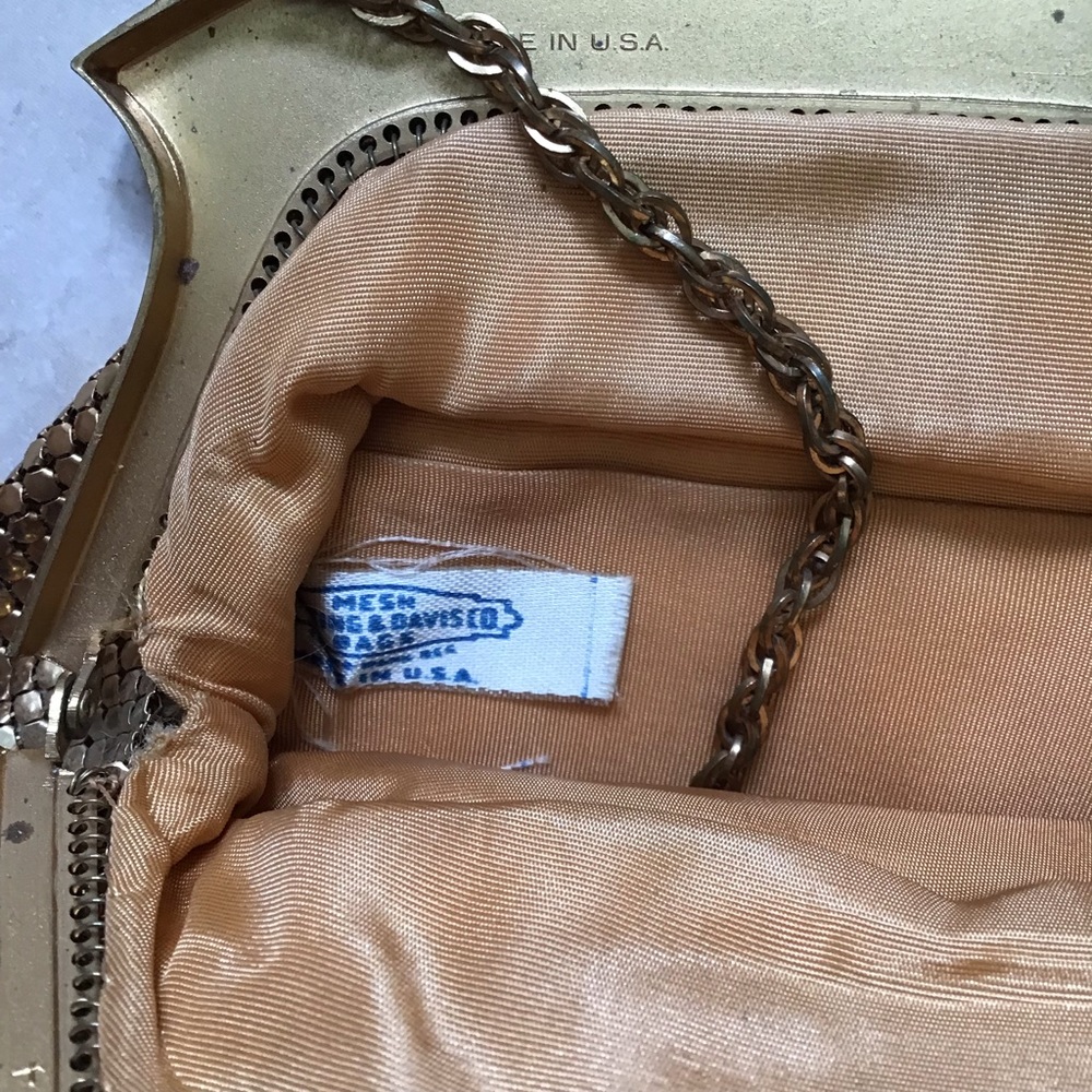 Whiting & Davis Gold Metal Mesh Purse Bundle - Picture 8 of 13